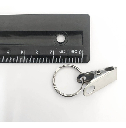 1000 Presilhas Clip Jacaré Com Argola 19 Mm Premium