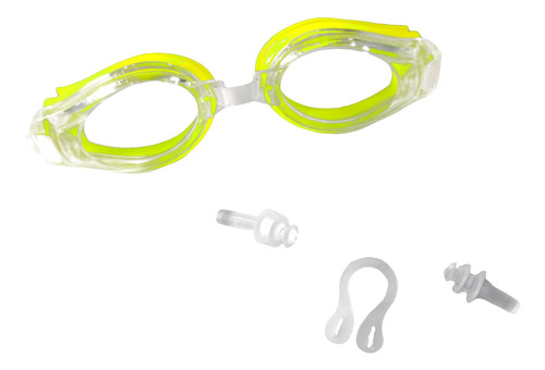 Pack 3 Lentes Acuaticos Gafas De Natación Piscina Niños