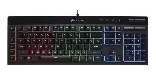 Teclado Corsair K55 Rgb Multicolor Led