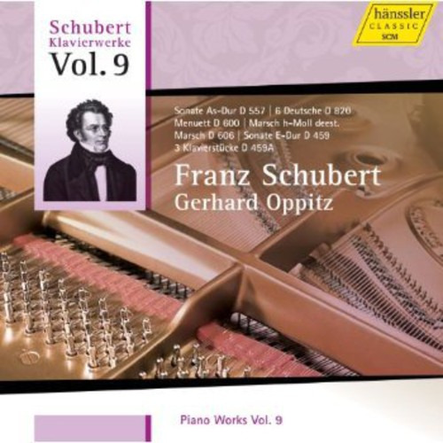 Obras Para Piano De Schubert/oppitz En 9 Cd