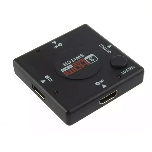 Switch Y Multiploicador Hdmi 1080p  -  3 Entradas, 1 Salida