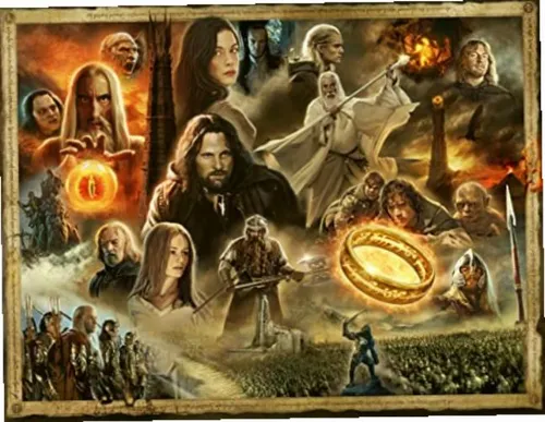 Ravensburger El Se or De Los Anillos The Two Towers Meses sin