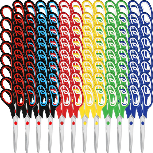 Tijeras Multiusos De 20 Cm Acero Inoxidable Para Oficina Hog