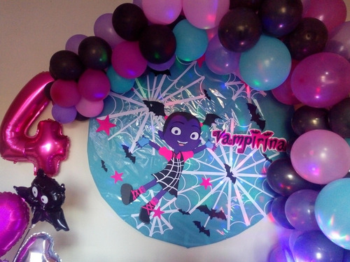 Imagen 3 de 4 de Decoración Para Fiesta De Vampirina