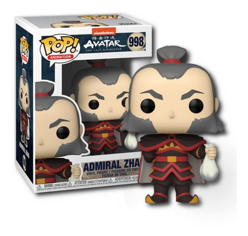 Admiral Zhao Funko Pop Avatar (998) ¡ Nuevo En Stock!