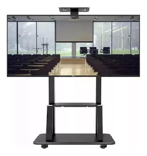 Soporte Pedestal Ruedas 32 A 70/max 50kg Tv Móvil Carrito