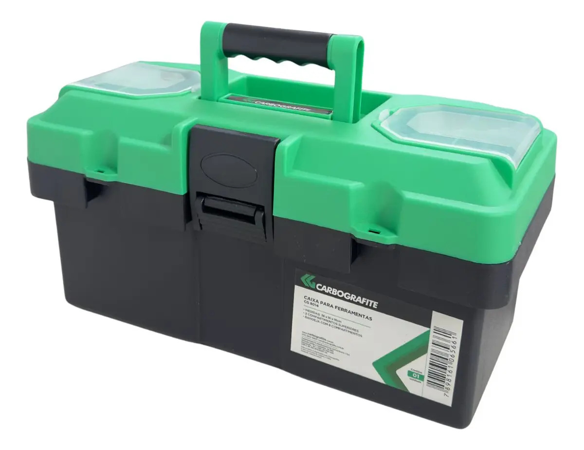Caixa Para Ferramentas 14'' Carbografite Cg 8014