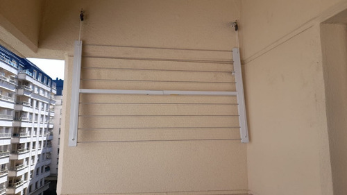 Imagen 9 de 10 de Tendedero Rebatible Pared Höllsen Aluminio Intemperie