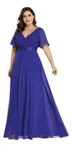 Comprar Hermoso Vestido De Fiesta Largo, Madrinas. Talles Grandes