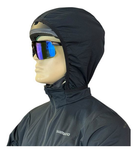 Jaqueta Masculina Shimano Nagano Variable Impermeavel Preta