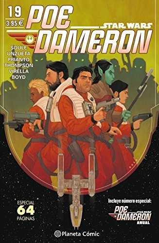 Star Wars Poe Dameron Nº 19/25 (star Wars: Cómics Grapa Marv