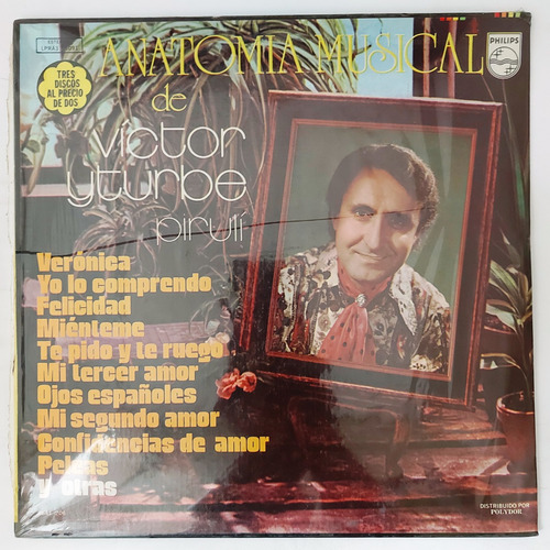 Anatomia Musical De Victor Yturbe Piruli Cerrado Lp