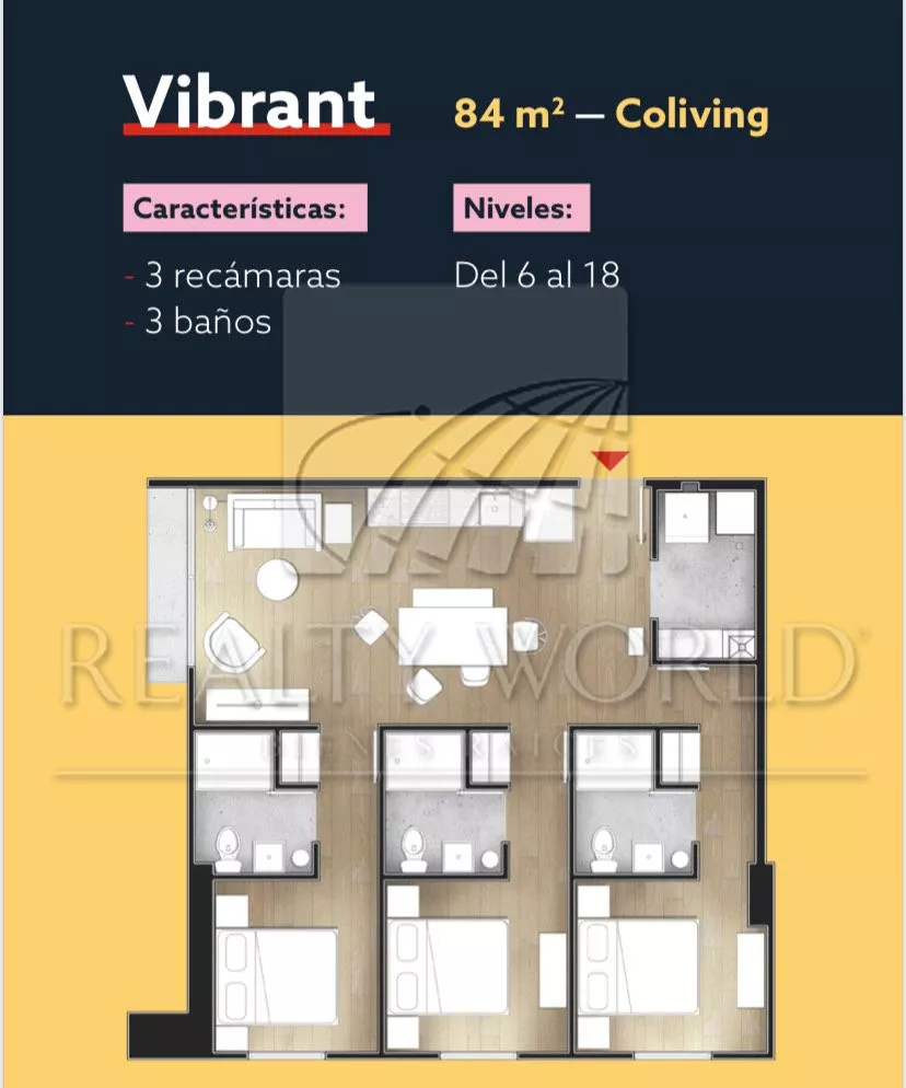 Departamentos En Venta En Residencial Abraham Lincoln