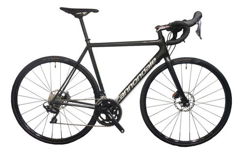 Bicicleta Cannondale Supersix Evo M 11v Seminova Cor Preto
