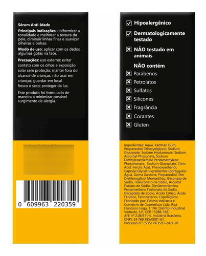 Sérum Principia Vitamina C-10 Tipo De Pele Todos