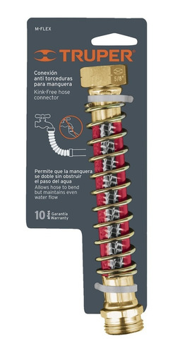 Conector Con Resorte Para Manguera -10378 - Truper