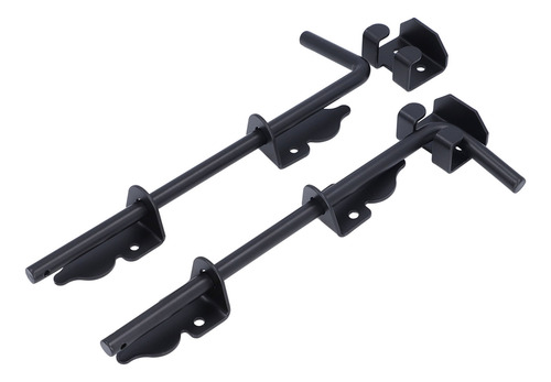 Porta Ground Track, 2 Peças, Porta, Metal Pesado, Preto De 1