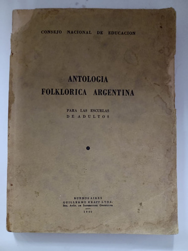 Antología Folklórica Argentina
