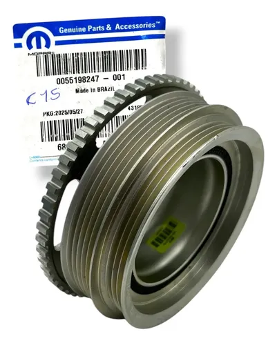 Polia Virabrequim Fiat Palio Siena Strada Uno Fire 55198247