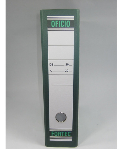 Registrador Panoramica Fortec Reo-02 Oficio 1puLG Verde 1pza