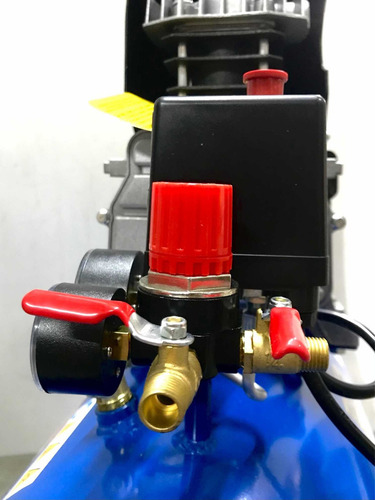 Compresor de aire eléctrico portátil Bta Tools D-CA2-50-6 50L 2hp 220V 50Hz azul