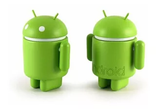 Dyzplastic Android Mini Figura Coleccionable, Verde Estándar