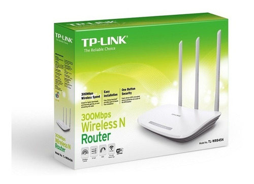 Router Tp-link Tl-wr845n 300mb W/n 3a - Tecsys