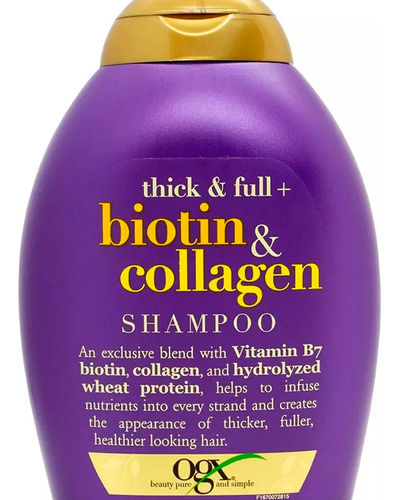 Ogx Biotin & Collagen Kit Shampoo + Acondicionador X 385ml