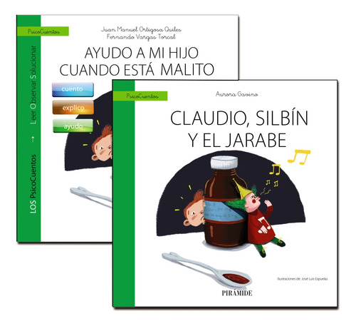 Libro Guía Ayudo A Mi Hijo Cuando Está Malito + Cuento Claud