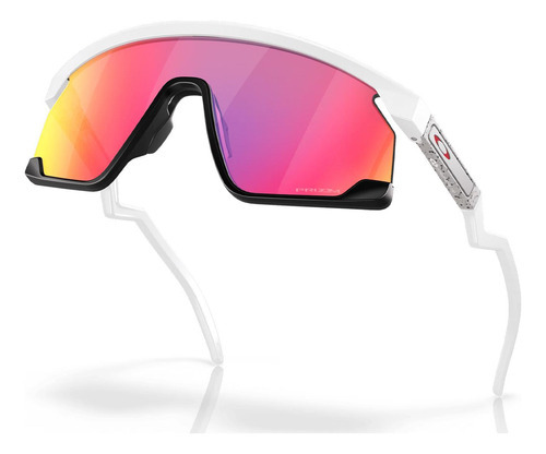 Gafas de sol Oakley Bxtr Prizm Road de color blanco mate