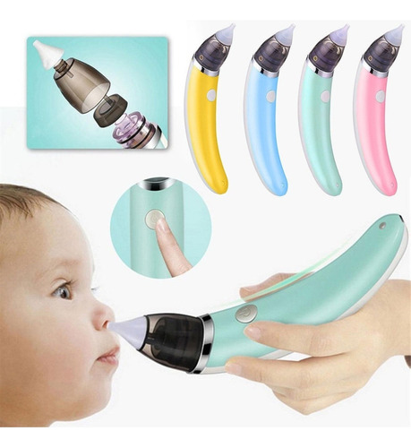 Vacío Nasal Eléctrico For Bebés Higiene De La Nariz Limpieza