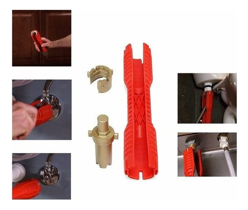 Single Universal Multi-function Faucet Wrench Fs7