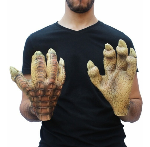 Manos Garras De Disnosaurio T-rex Claws Disfraz Animales