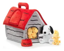 Comprar Casa Perrito  Snoopy Interactiva 5 Peluches Emilio Snoopy
