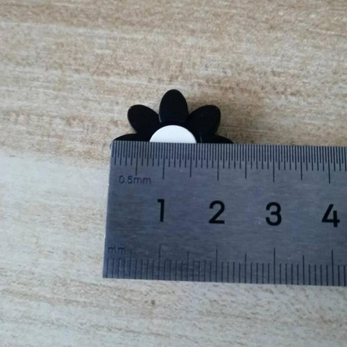 Hjq 2 Amortiguadores De Silicona Con Forma De Flor For