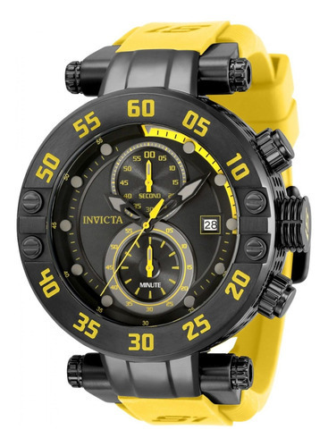 Relógio masculino amarelo Invicta 34799