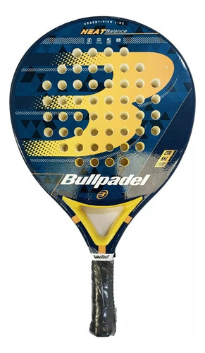 Paleta Padel Bullpadel Heat Carbono Control Y Potencia
