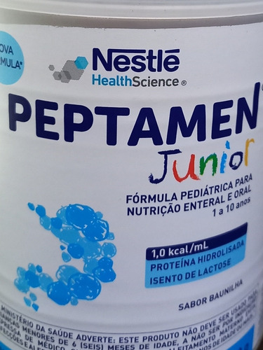 Nestlé Peptamem Júnior - Kit 10 Latas 400g Val:08/25