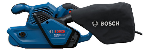 Lijadora Bosch Gbs 750 220v, color azul
