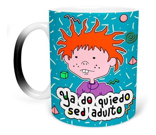 Taza Mágica Carlitos 315 Ml Rugrats Ya Do Quiedo Sed Adulto