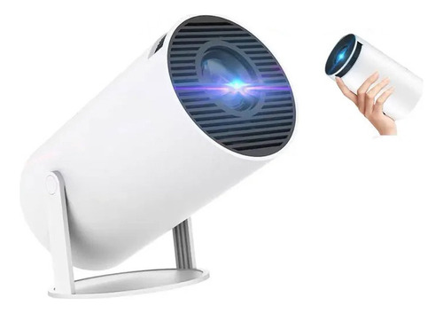 Mini projetor LED Canon 4k Smart TV Android 8000 lúmens