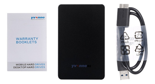 Yvonne 2.5 Usb 3.0 Hdd Disco Rígido Móvel Externo Portáti
