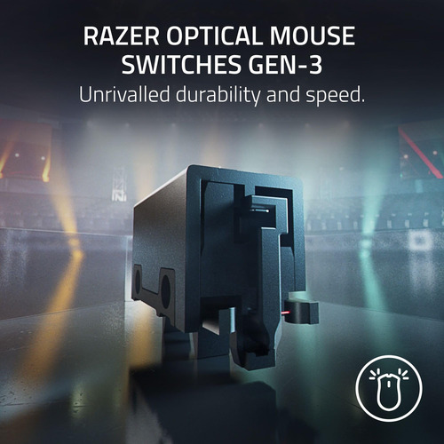 Raton Inalambrico Razer Hyperspeed 55g Usb C 100hr 26k Negro