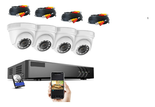 Cámaras De Seguridad Con Instalación Técnico Videovigilancia