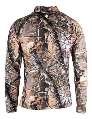 Buzo Camuflado Realtree Polisap Elastizado Caza Forest