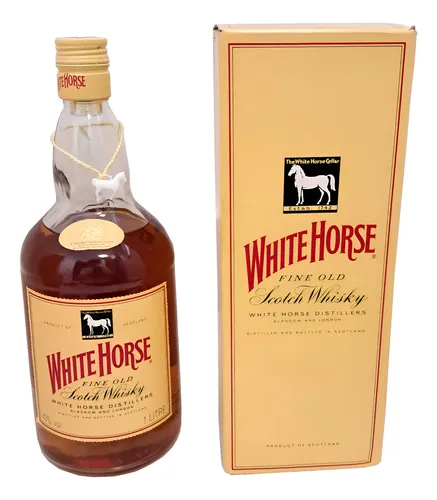 White Horse Fine Old Scotch Whisky Anos 80/90 Raro | MercadoLivre