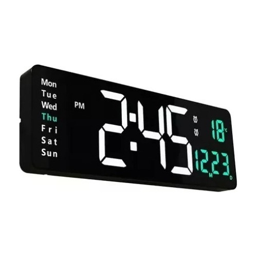 Reloj De Pared Digital Para Exteriores Con Números Grandes