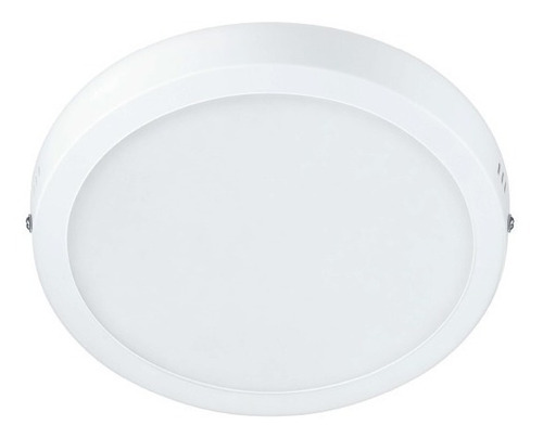 Panel Led Adosable 24w Redondo Circular 4000k Plafon Downlig