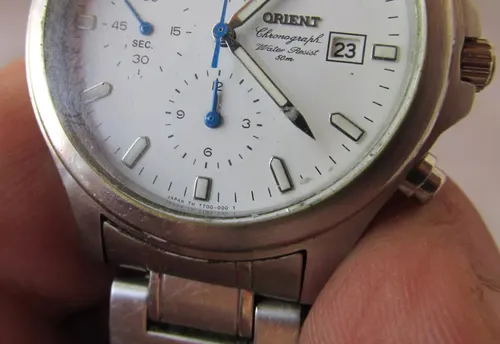 Reloj Pulsera Orient Crono Tt00-c1 Cs, Funciona, Usado (Usado)