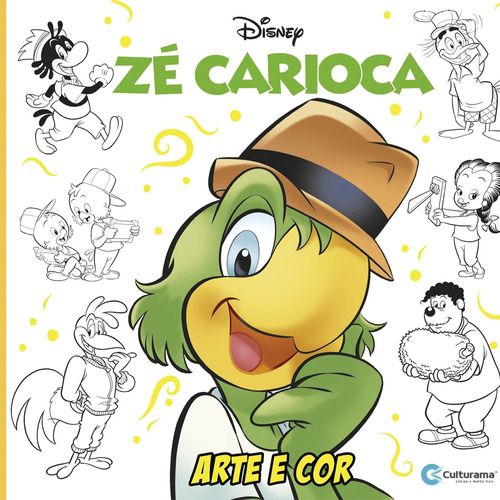 Livro Arte E Cor Zé Carioca